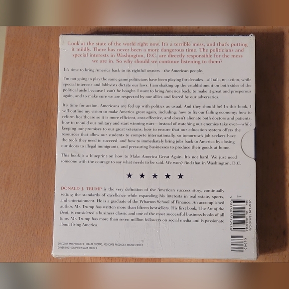 NWT Crippled America by Donald Trump Audiobook on CDs - Picture 3 of 3